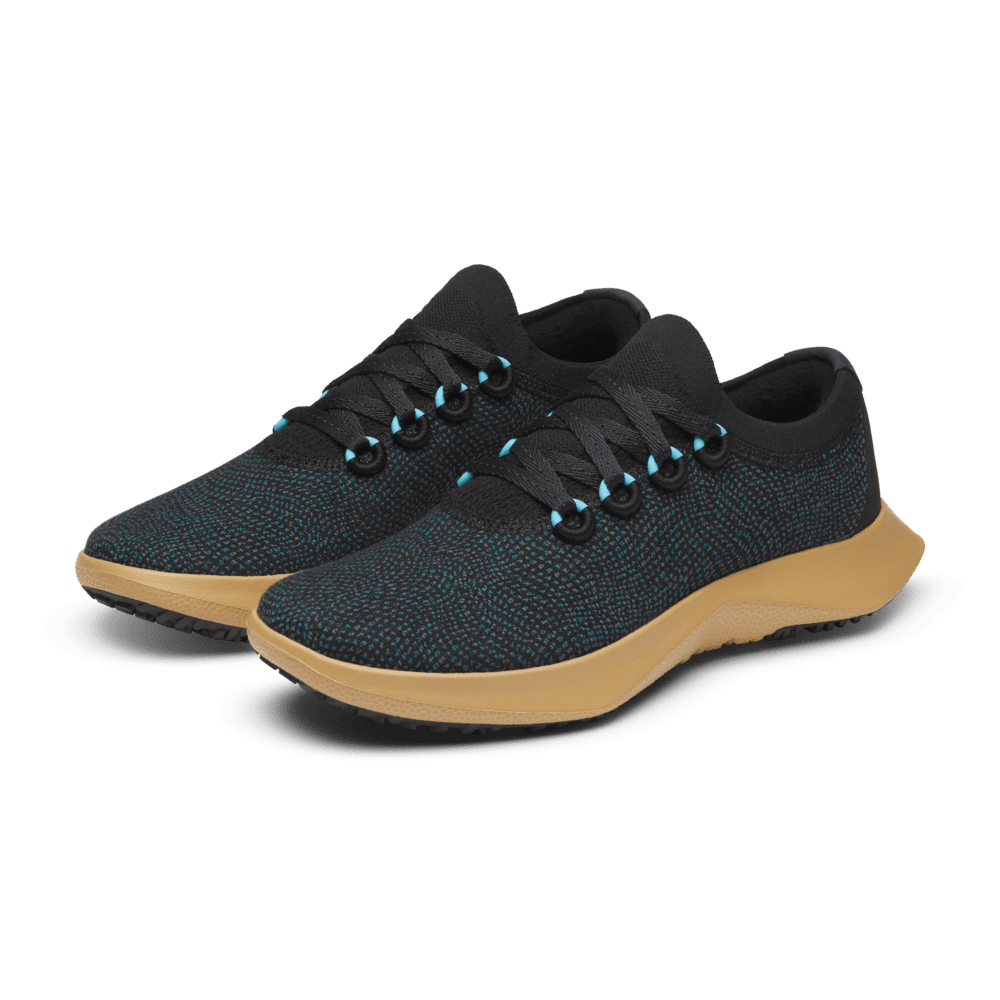 Women's Wool Dasher Mizzle - Natural Black/Chasm Teal (Stony Beige Sole) - Image 5