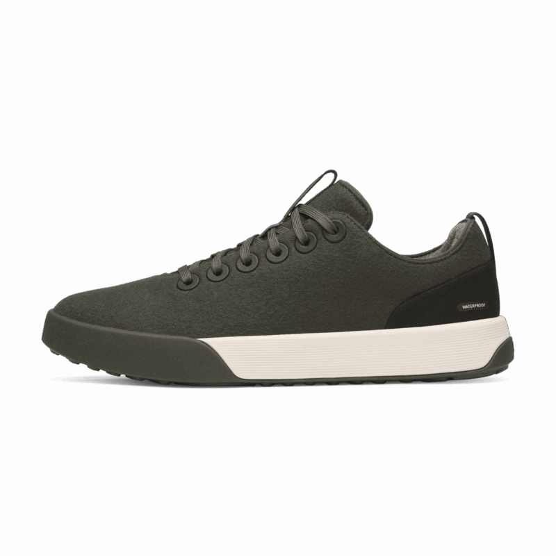 Men's Wool Cruiser Waterproof - Dark Jungle (Stony Cream Sole)