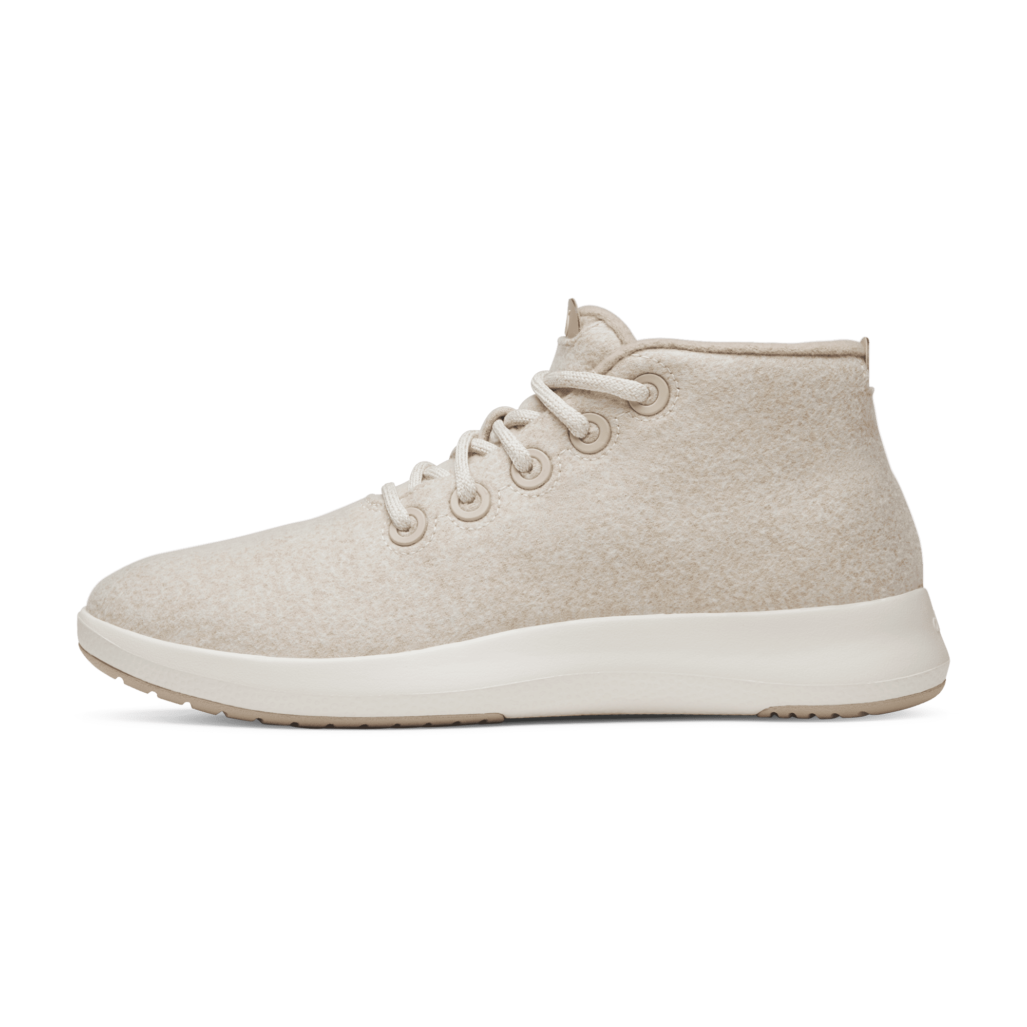 Women's Wool Runner-up Mizzle - Stony Cream (Natural White Sole)
