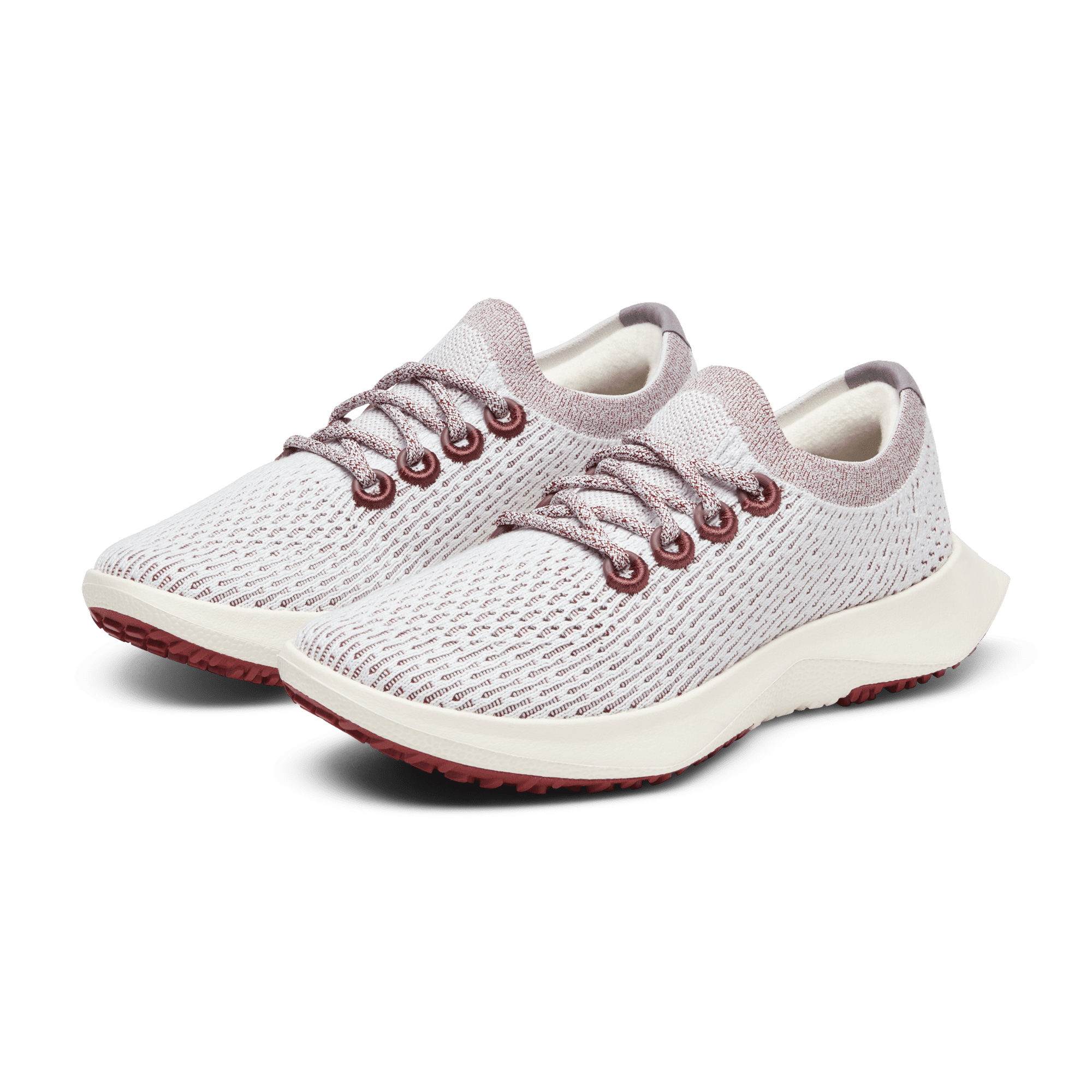 Men's Tree Dasher 2 - Blizzard/Thunder Red (Natural White Sole) - Image 5