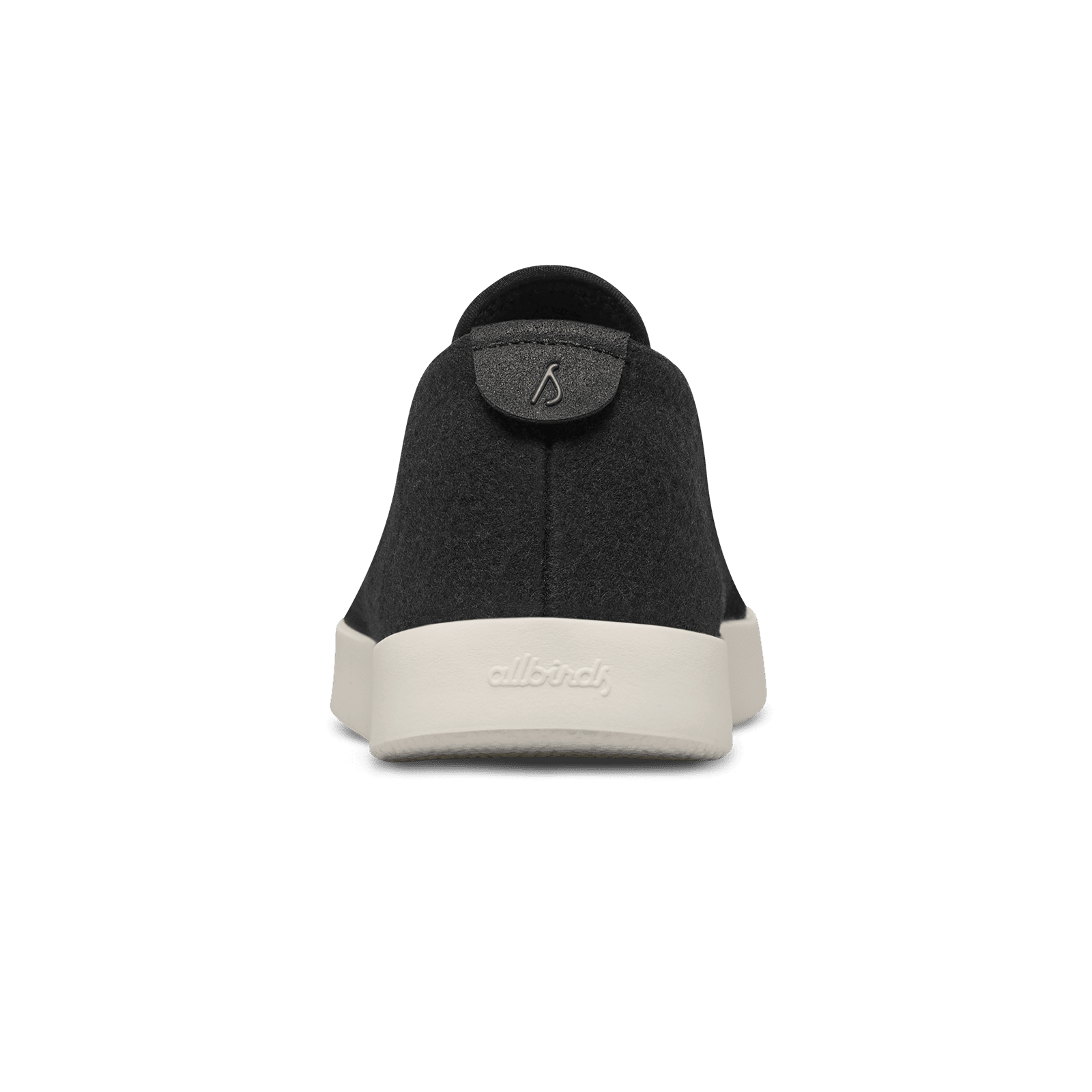 Men's Wool Lounger - True Black (Cream Sole) - Image 2