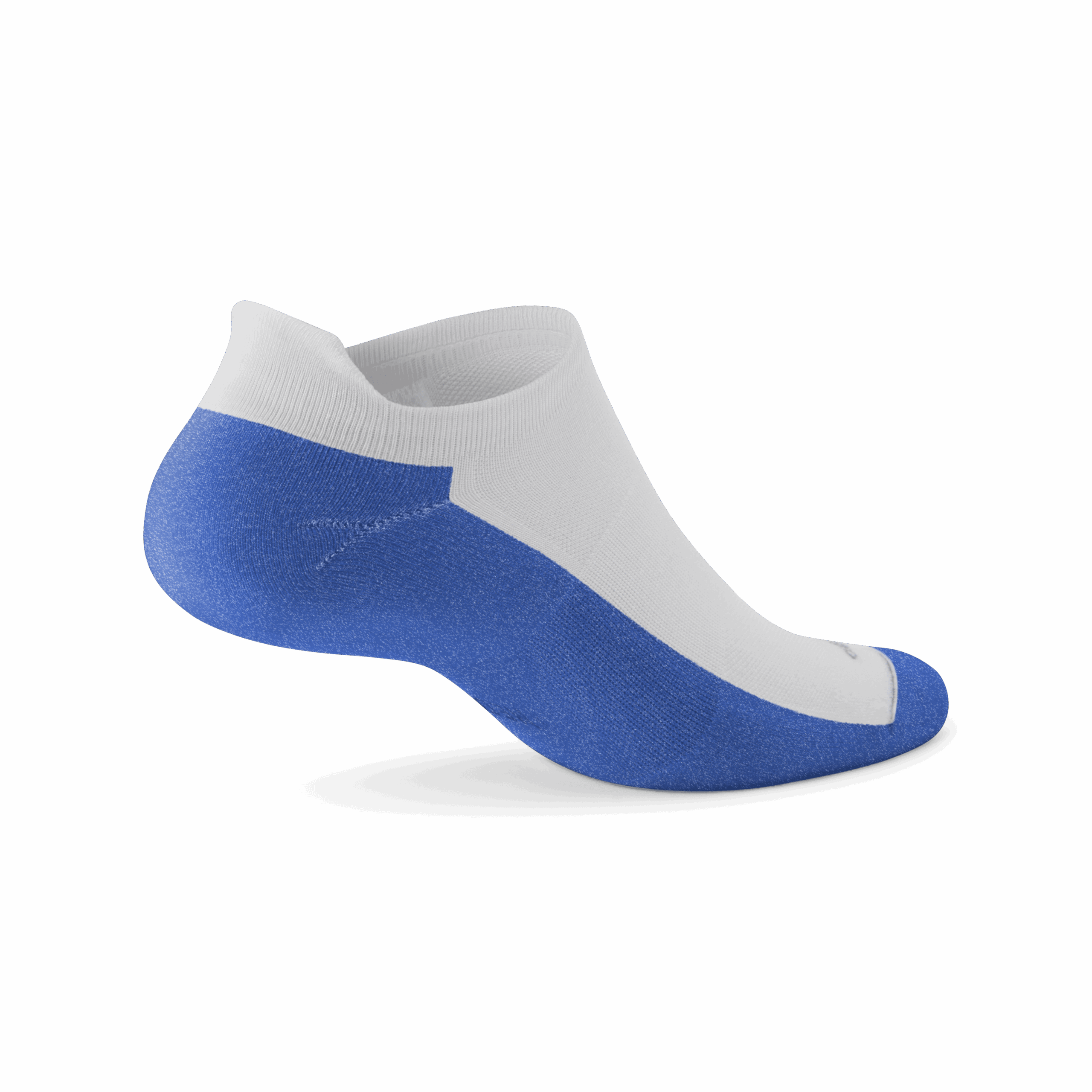 Anytime Ankle Sock - Blizzard/Royal Blue - Image 2