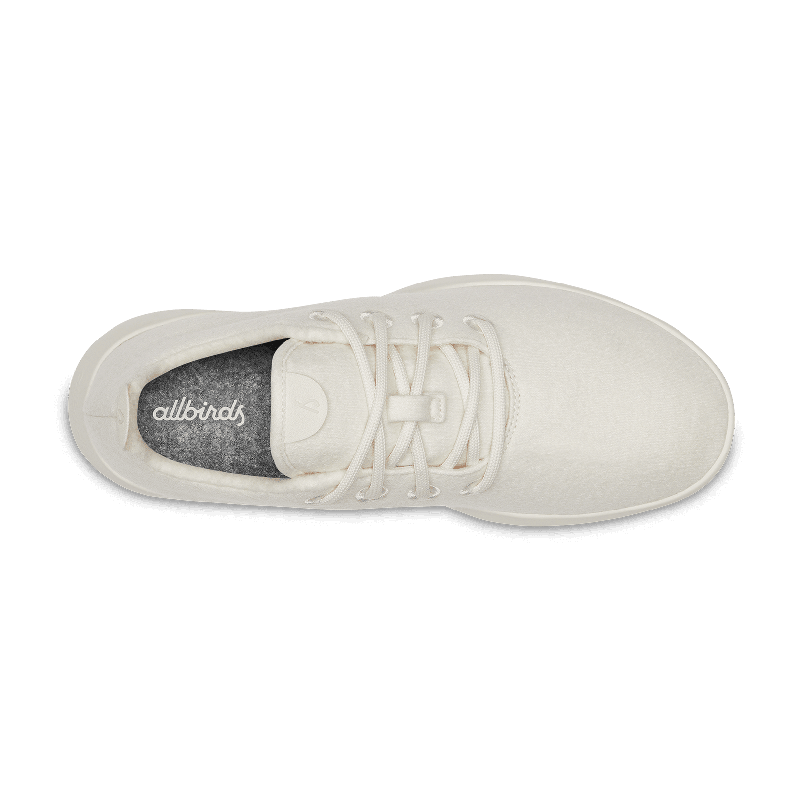Women's Wool Runner - Natural White (Cream Sole) - Image 3