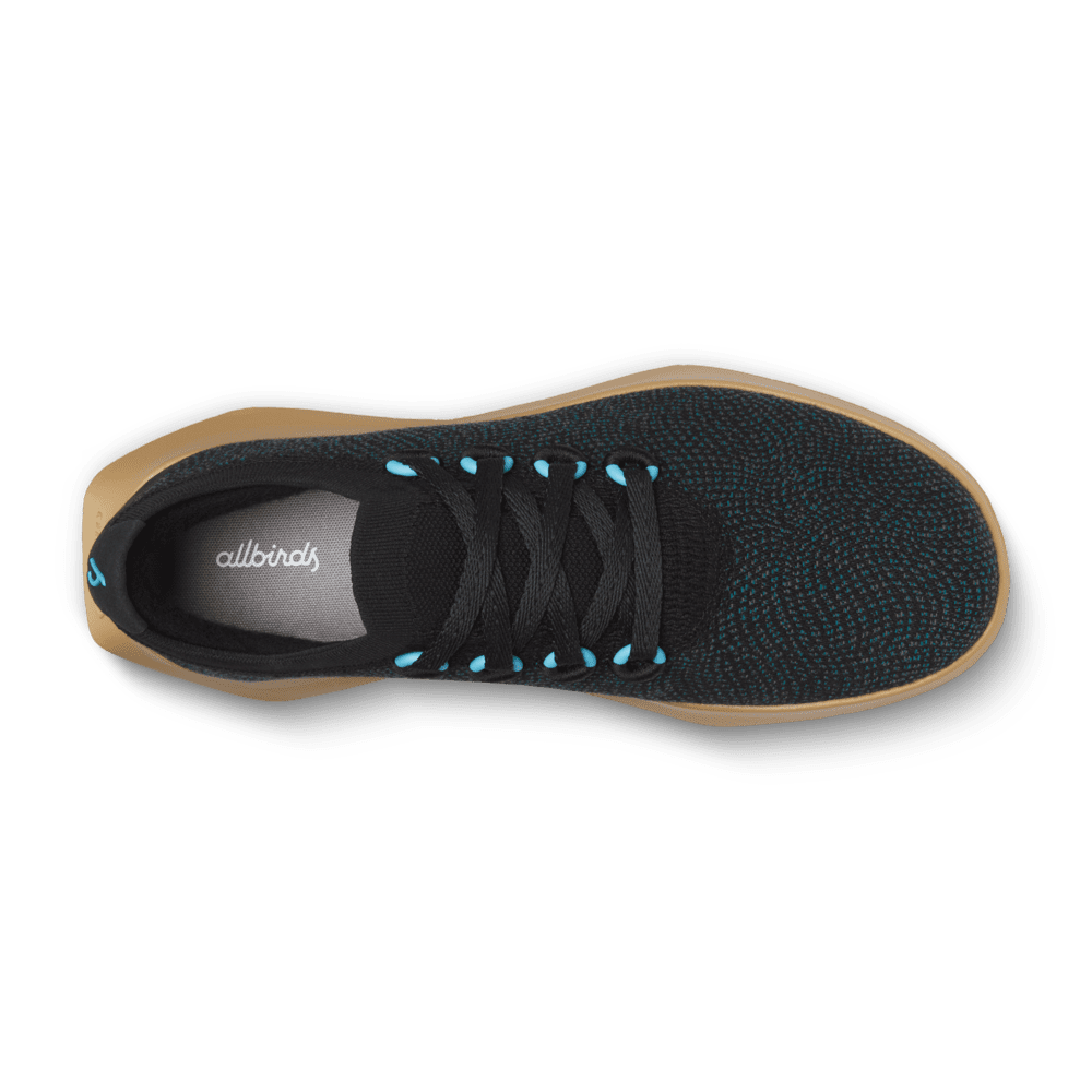 Women's Wool Dasher Mizzle - Natural Black/Chasm Teal (Stony Beige Sole) - Image 3