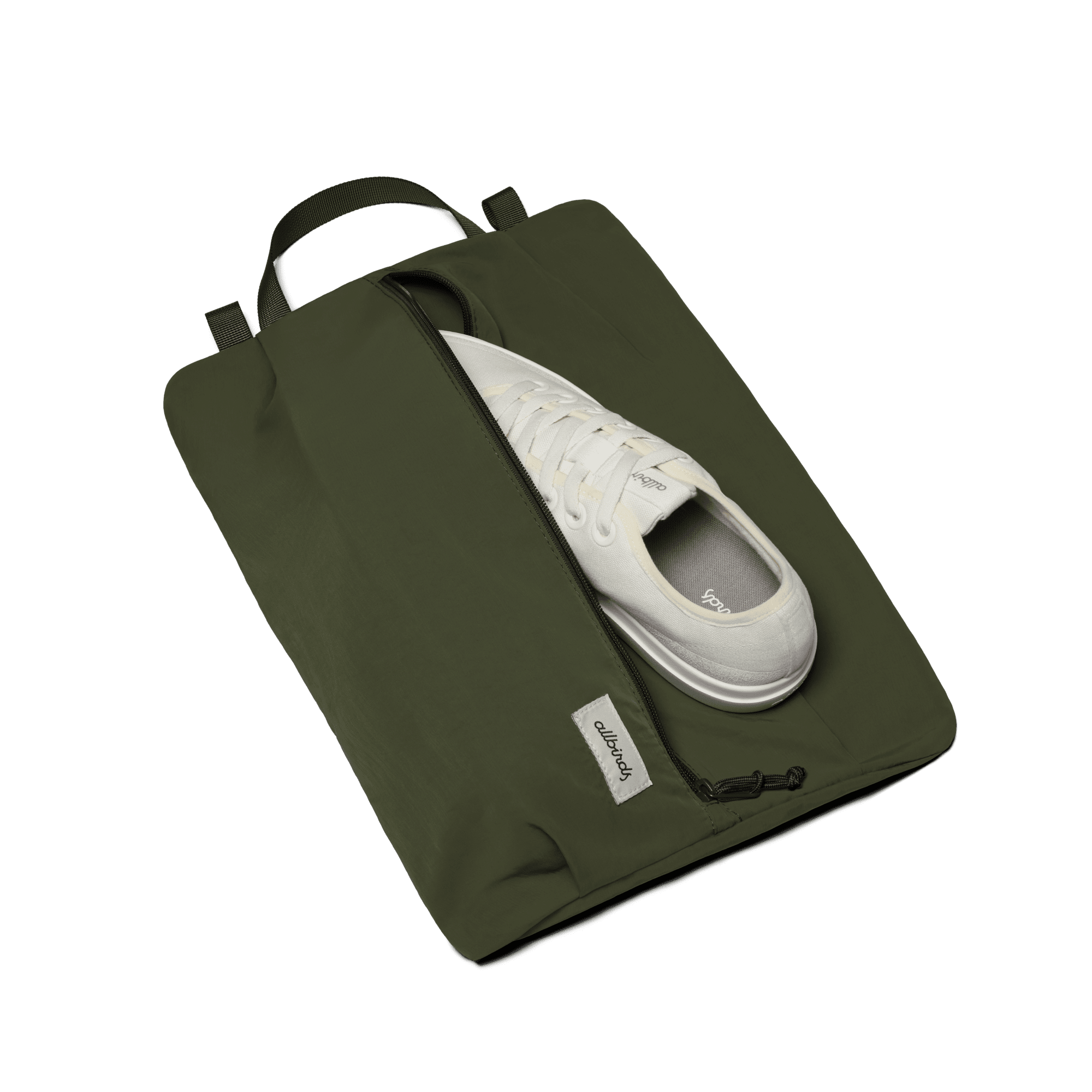 Recycled Shoe Bag - Thunder Green - Image 3