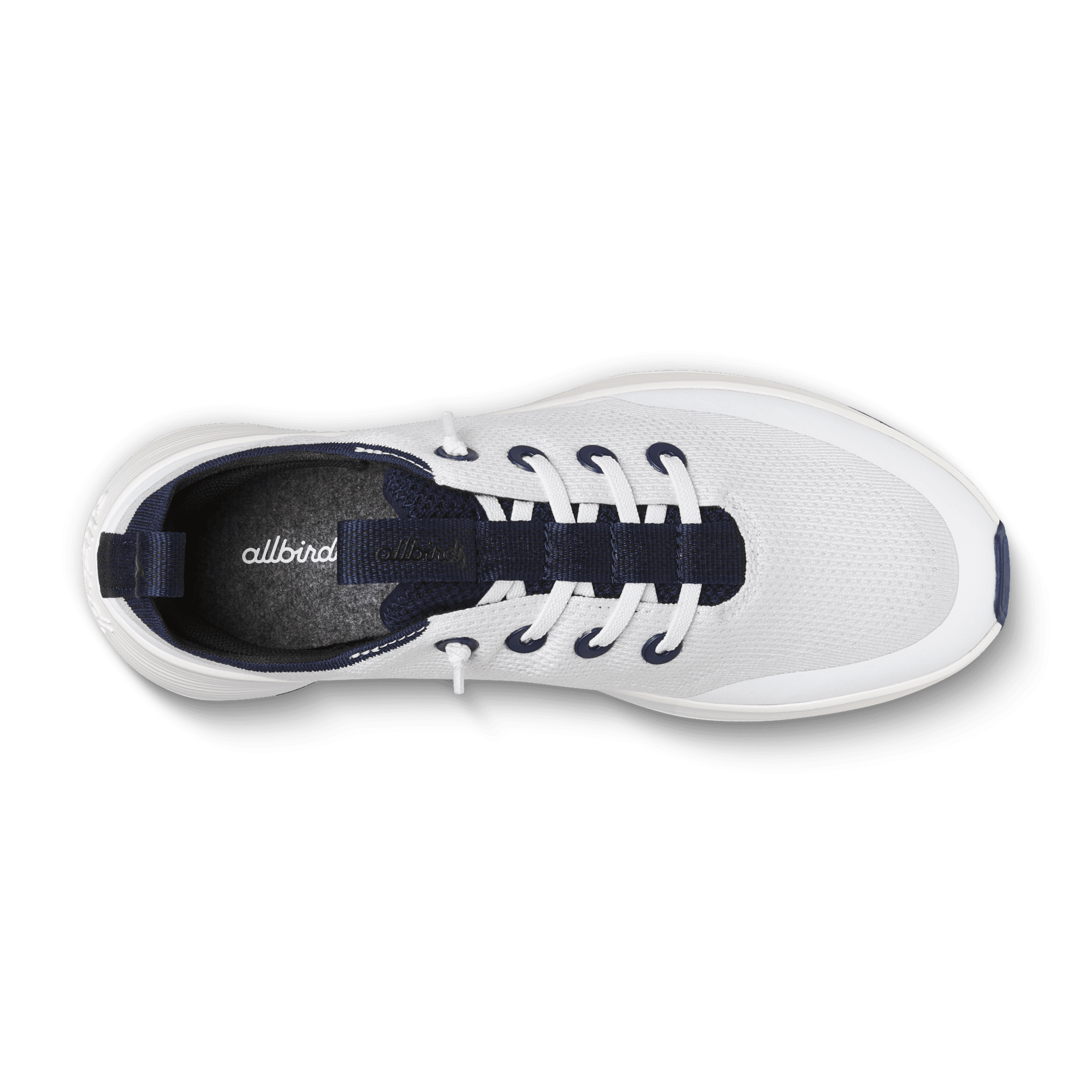 Women's Tree Runner Go - Utility - Blizzard/Deep Navy (Natural White Sole) - Image 3