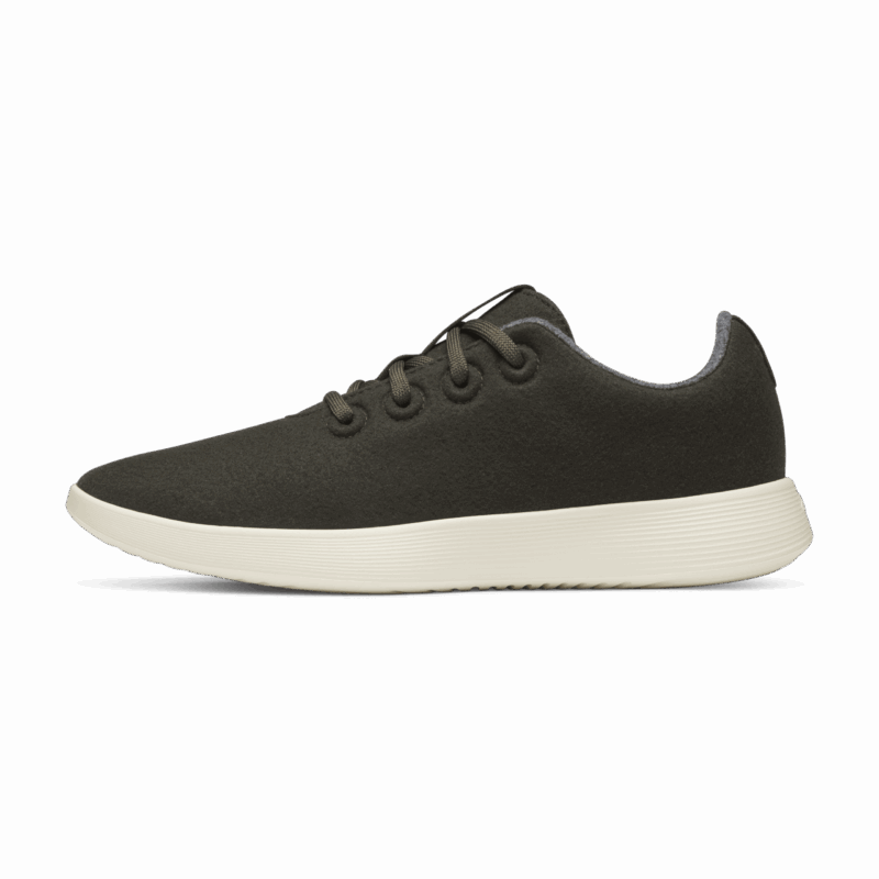 Men's Wool Runner NZ - Dark Jungle (Stony Cream Sole)