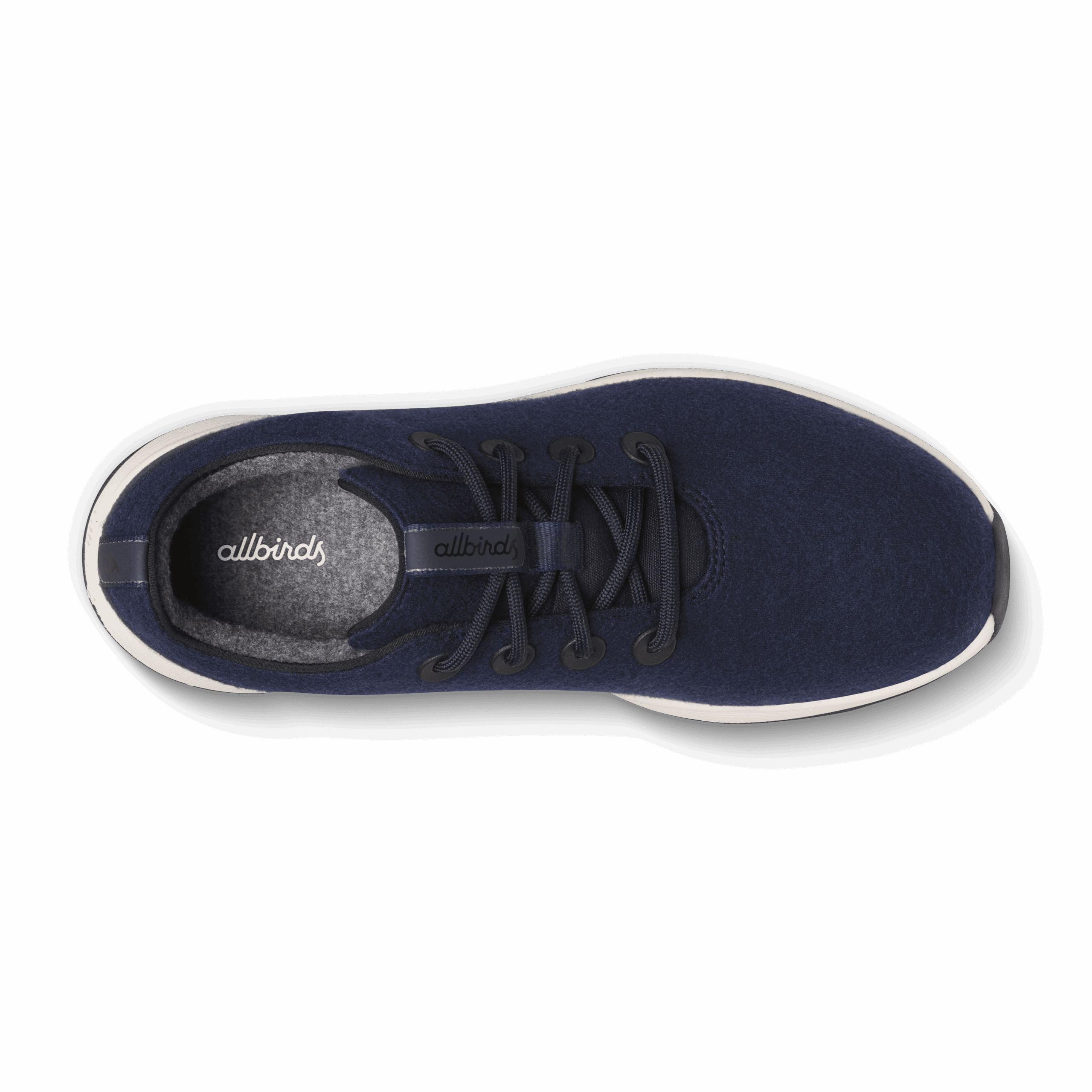 Men's Wool Runner NZ Waterproof - Dark Navy (Natural White Sole) - Image 3