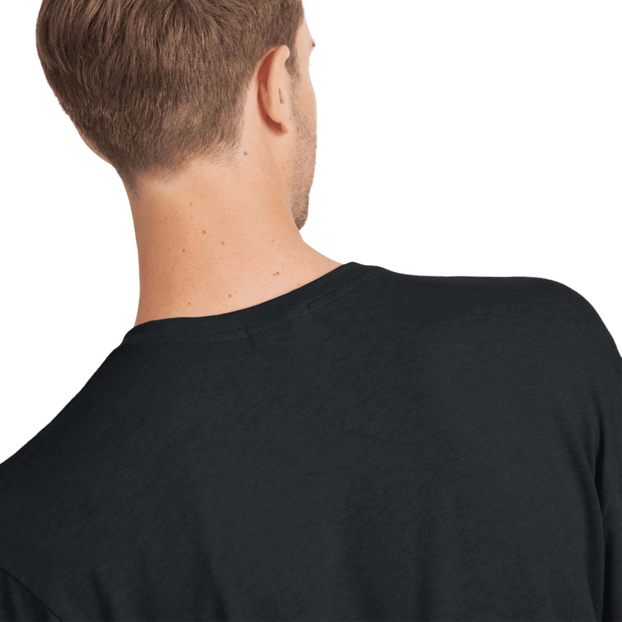 Men's Soft Merino Long Sleeve Tee - True Black - New Edition - Image 3