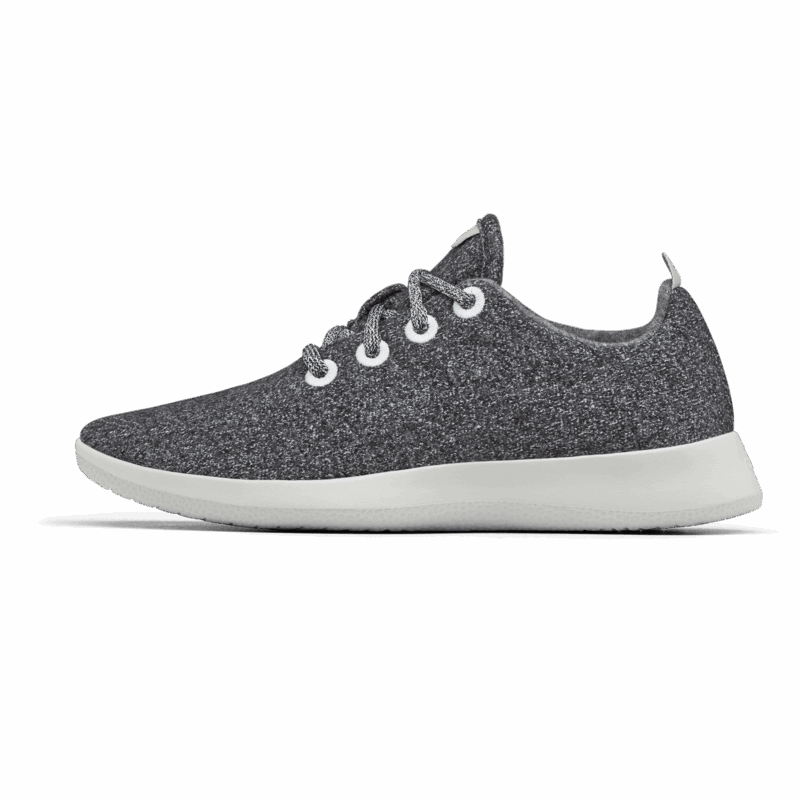 Women's Wool Runner - Natural Grey (Light Grey Sole)