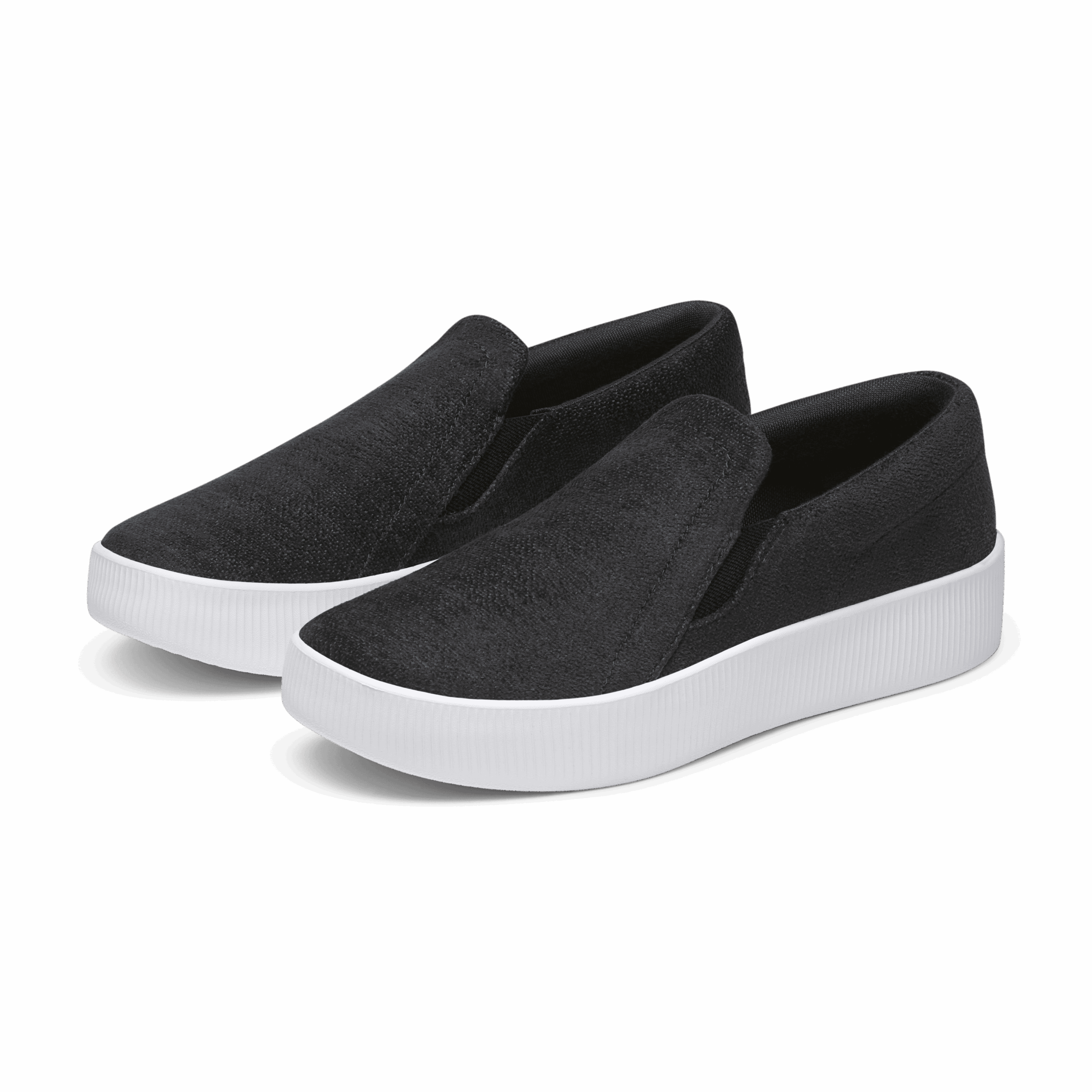 Women's Lounger Lift Velvet - Dark Grey (Blizzard Sole) - Image 5