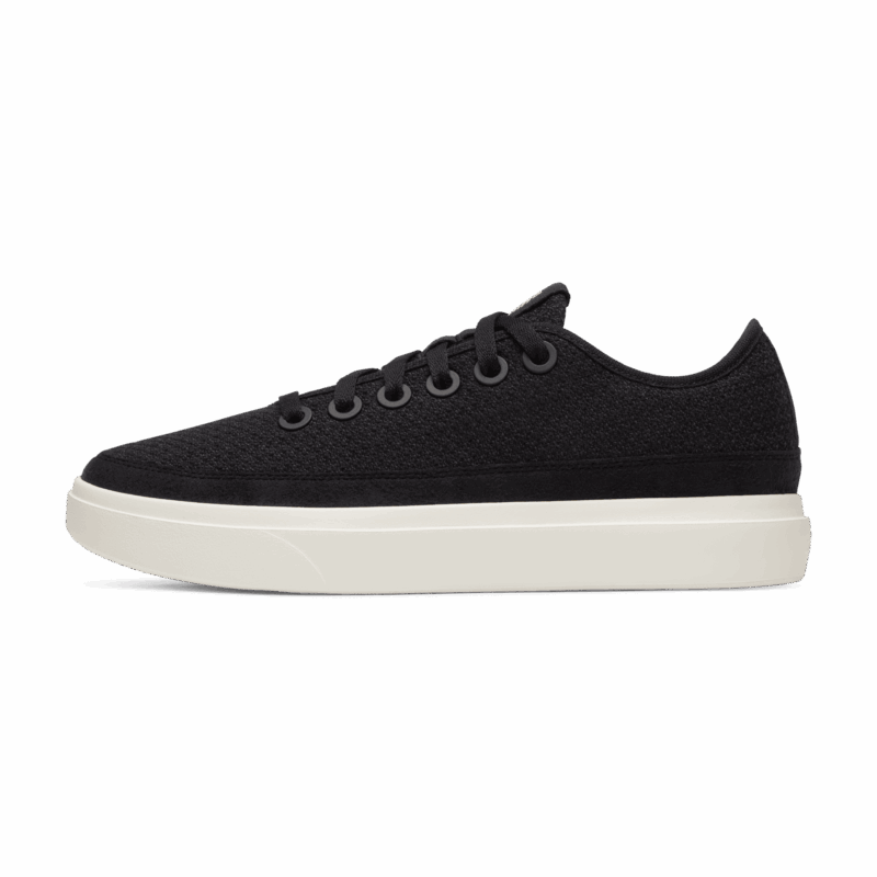 Men's Wool Piper Go - Natural Black (Natural White Sole)