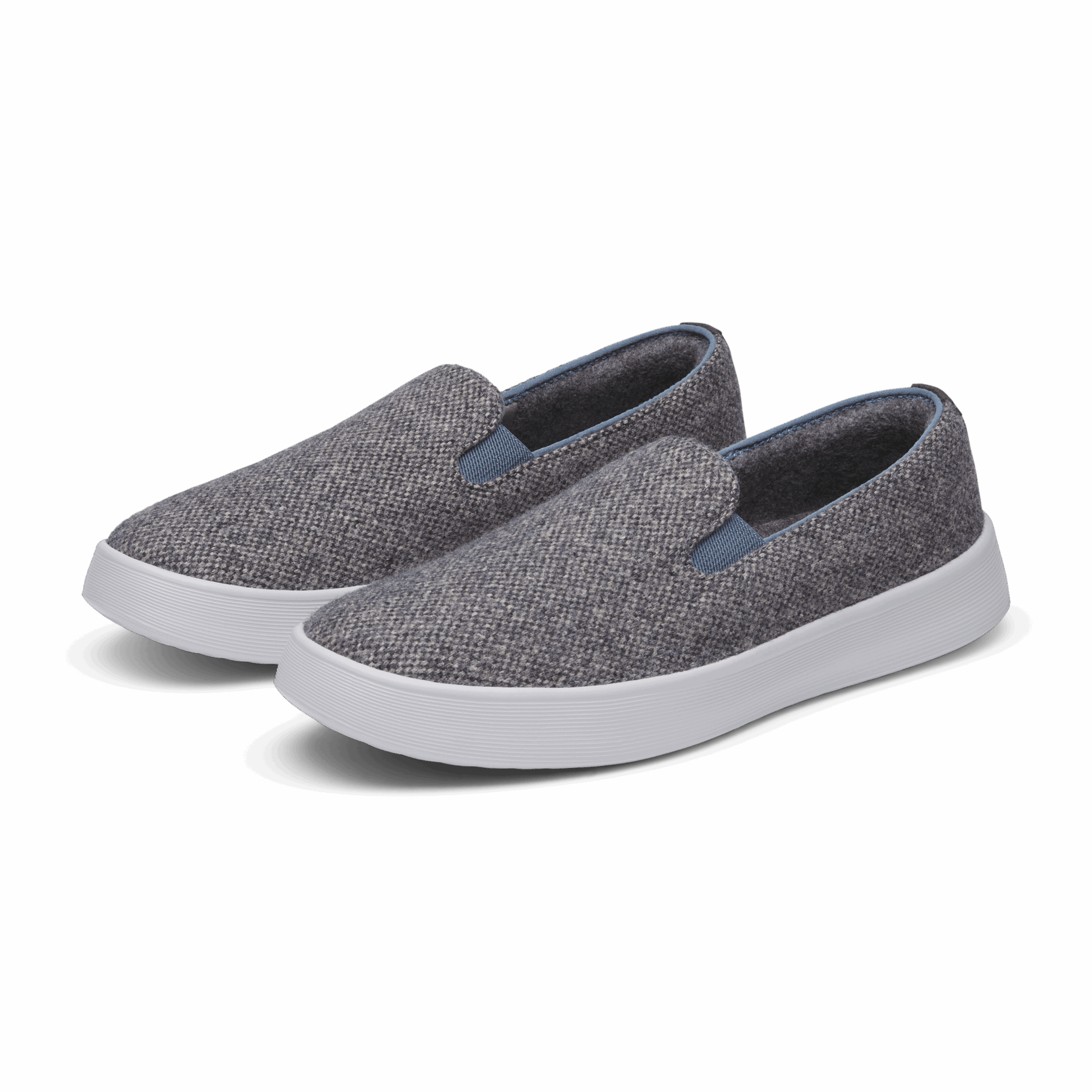 Men's Cruiser Slip On Tweed - Hazy Indigo (Light Grey Sole) - Image 5
