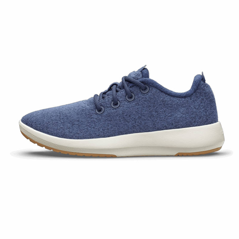 Women's Wool Runner Mizzle - Hazy Indigo (Natural White Sole)