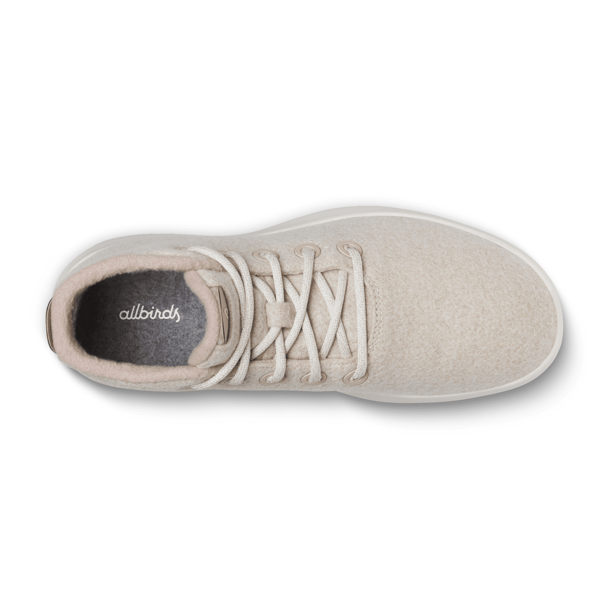 Women's Wool Runner-up Mizzle - Stony Cream (Natural White Sole) - Image 3