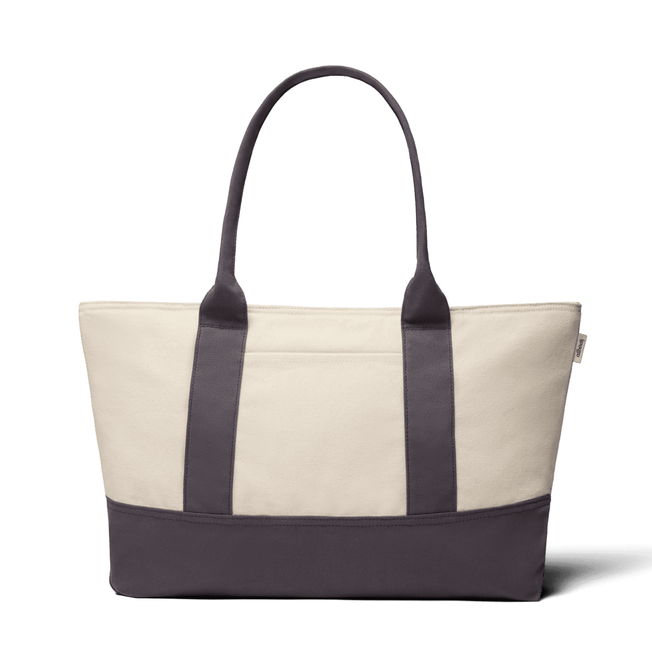 Canvas Tote Bag - Natural White/Natural Grey
