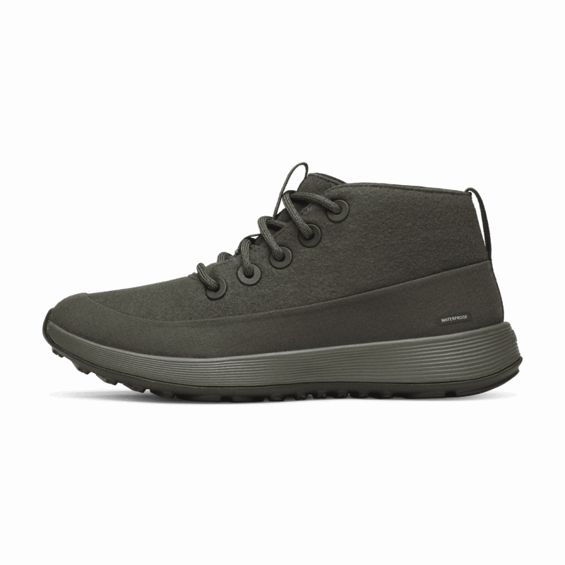 Men's Wool Runner NZ Mid Waterproof - Dark Jungle (Dark Jungle Sole)