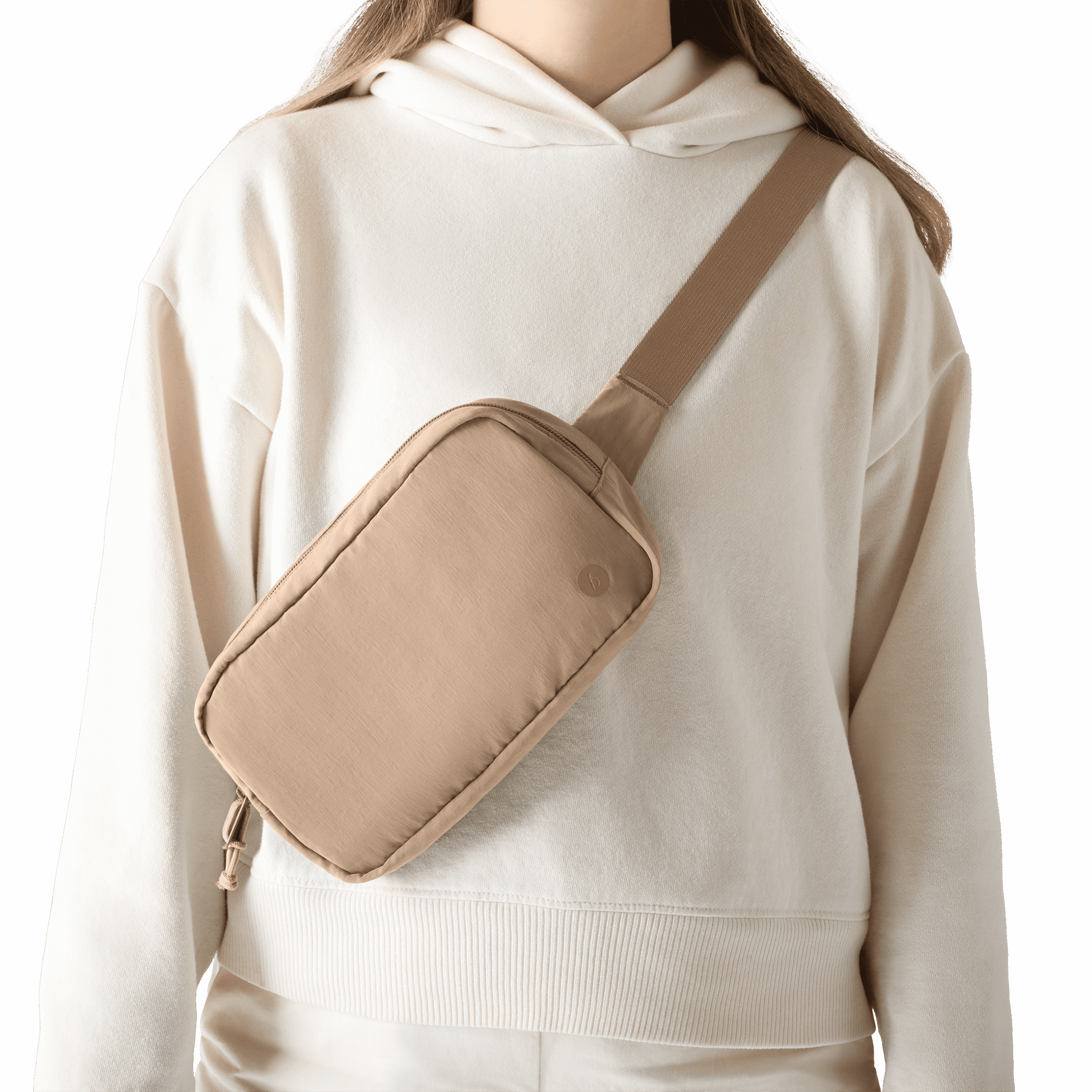 Recycled Belt Bag - Rugged Beige - Image 5