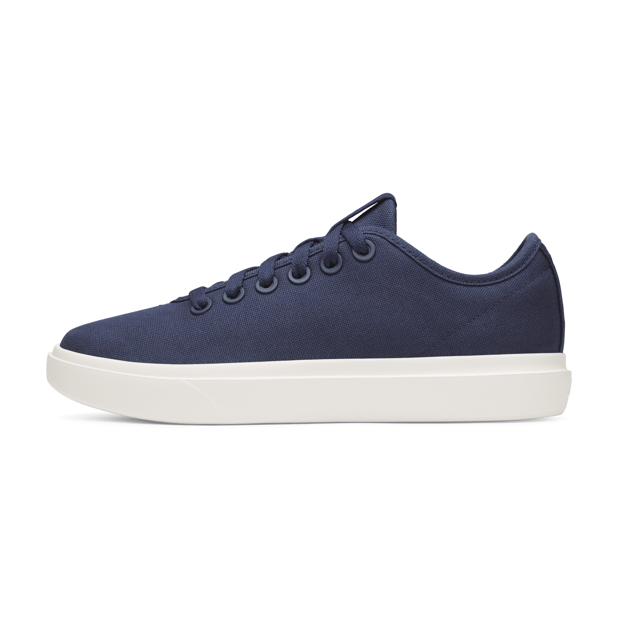 Men's Canvas Piper - Deep Navy (Natural White Sole)