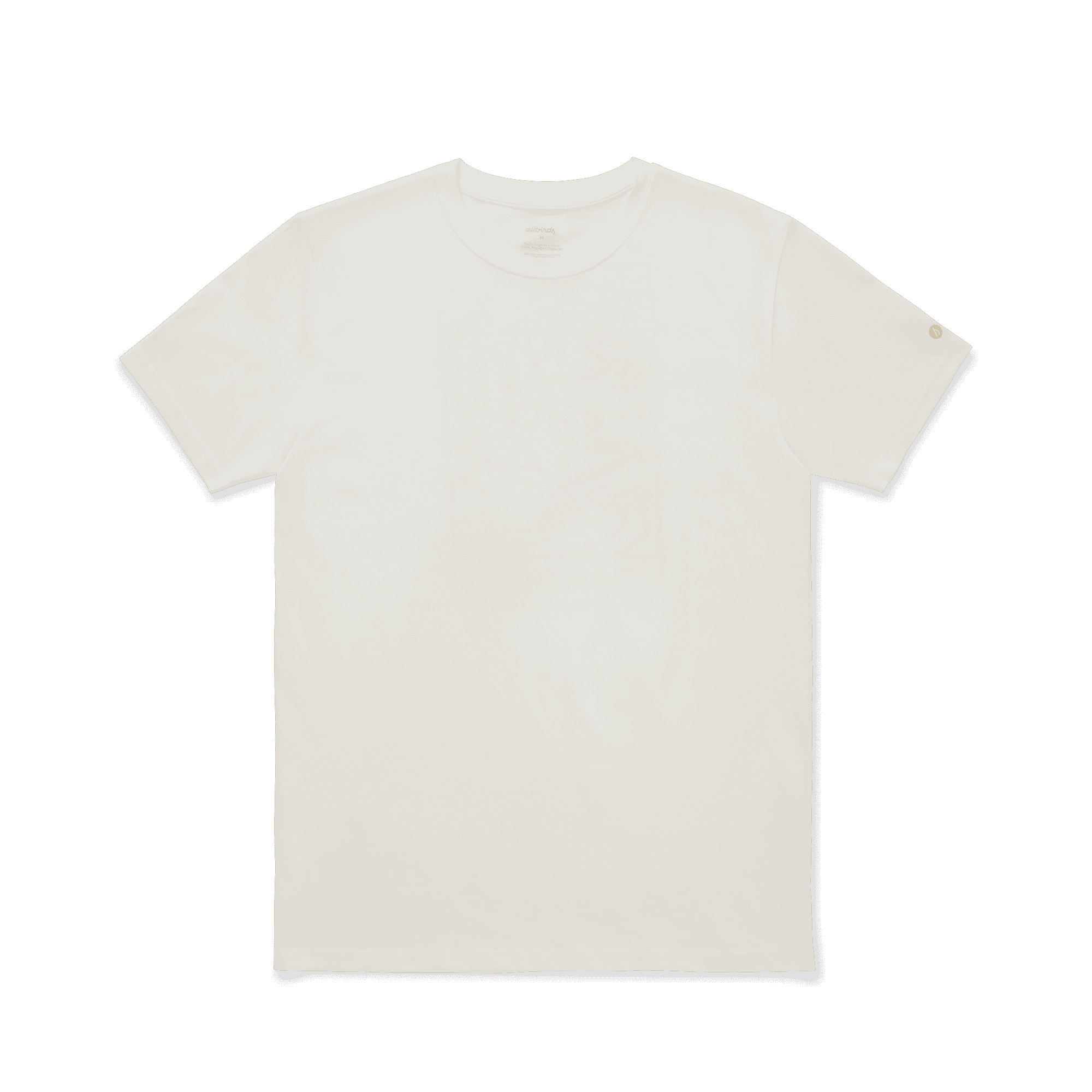 Unisex Organic Cotton Graphic Tee - Natural White/Stony Beige - CA - Image 2