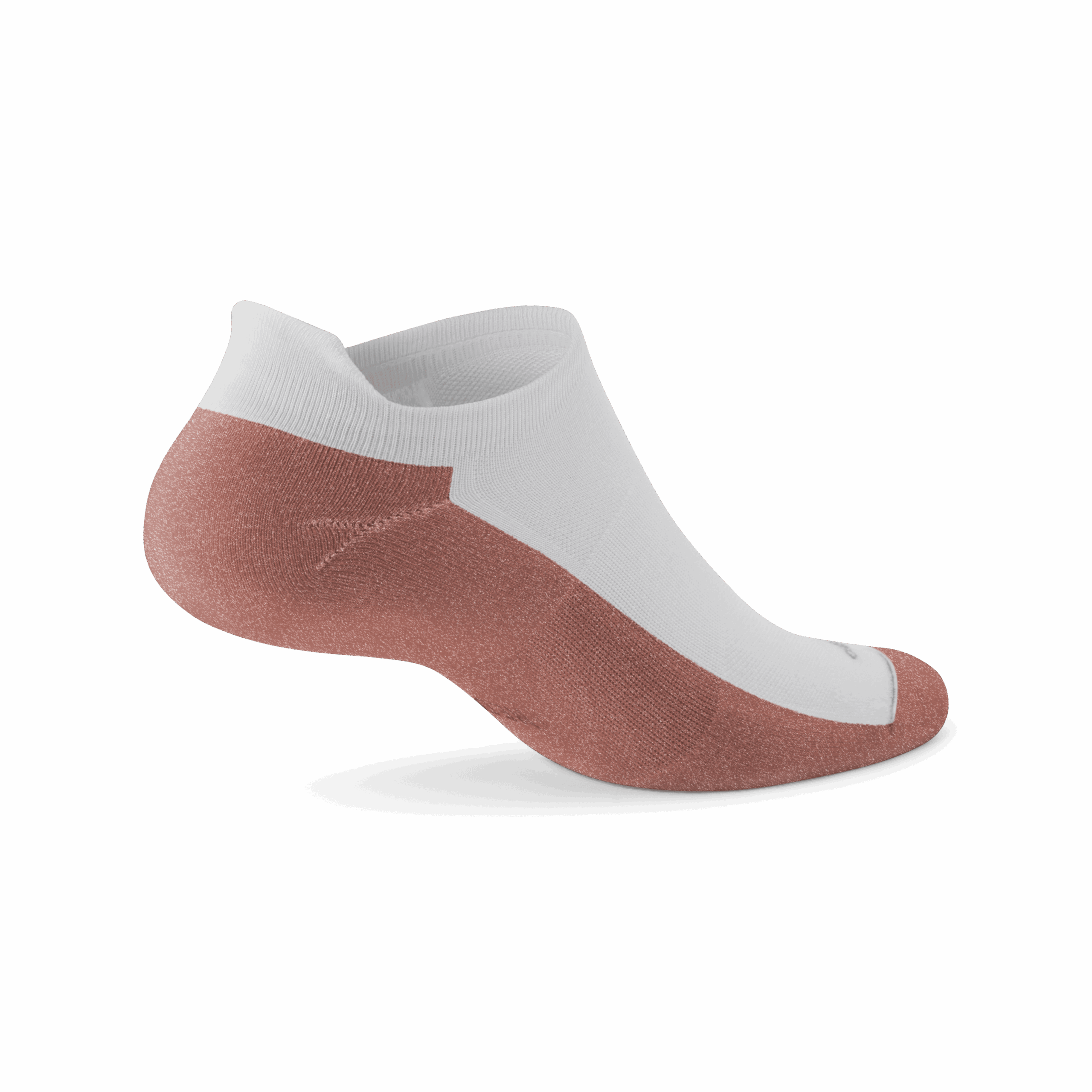 Anytime Ankle Sock - Blizzard/Sienna Blush - Image 2