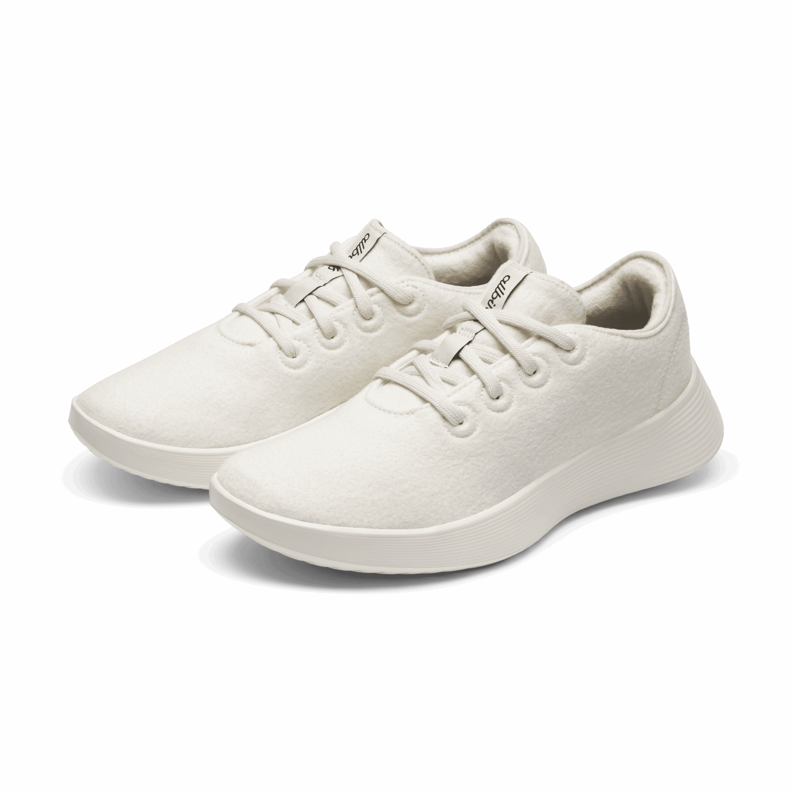 Men's Wool Runner Go - Natural White (Natural White Sole) - Image 5